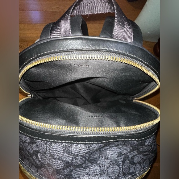 Coach X Michael B. Jordan Charter Backpack 24 In Black Signature Canvas - Picture 9 of 11